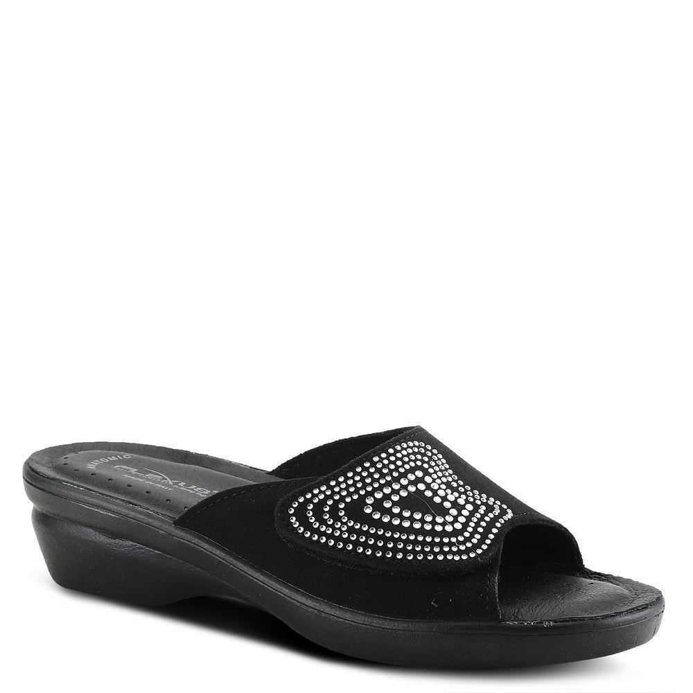 Flexus by Spring Step Womens Amamere , Black , 40